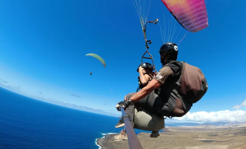 Can You Do Flips in a Paraglider? Exploring Acrobatic Maneuvers