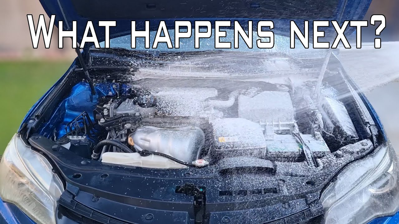 check engine light after car wash