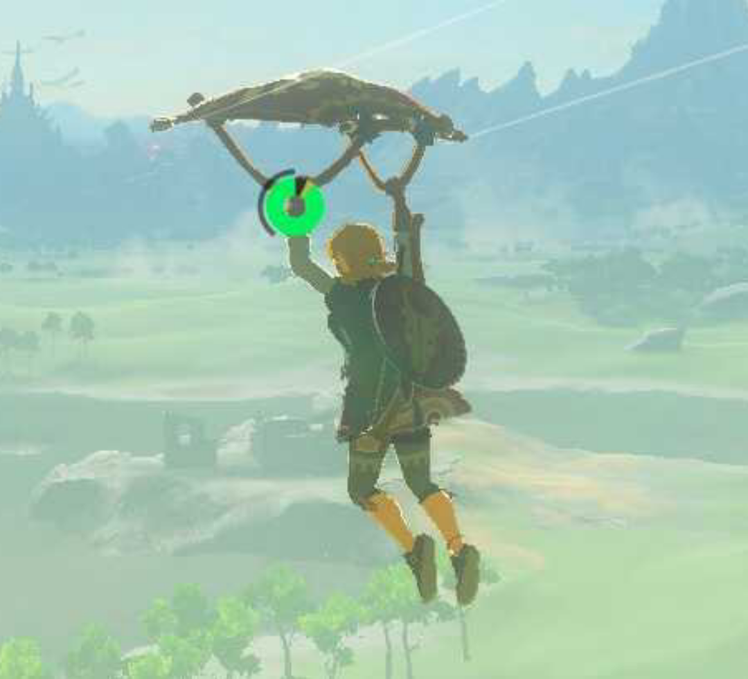 Does Double Jumping Cancel Paragliding in Breath of the Wild