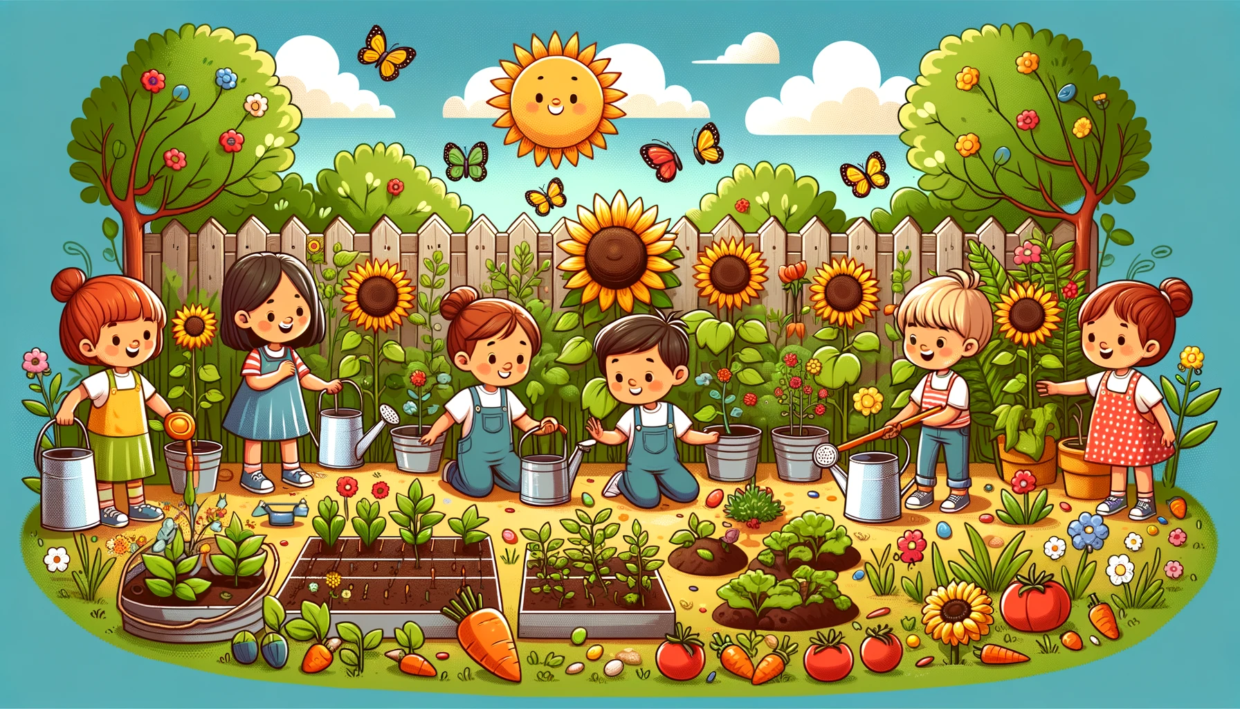Exploring the Wonders of a Flower Garden for Class 6 Students