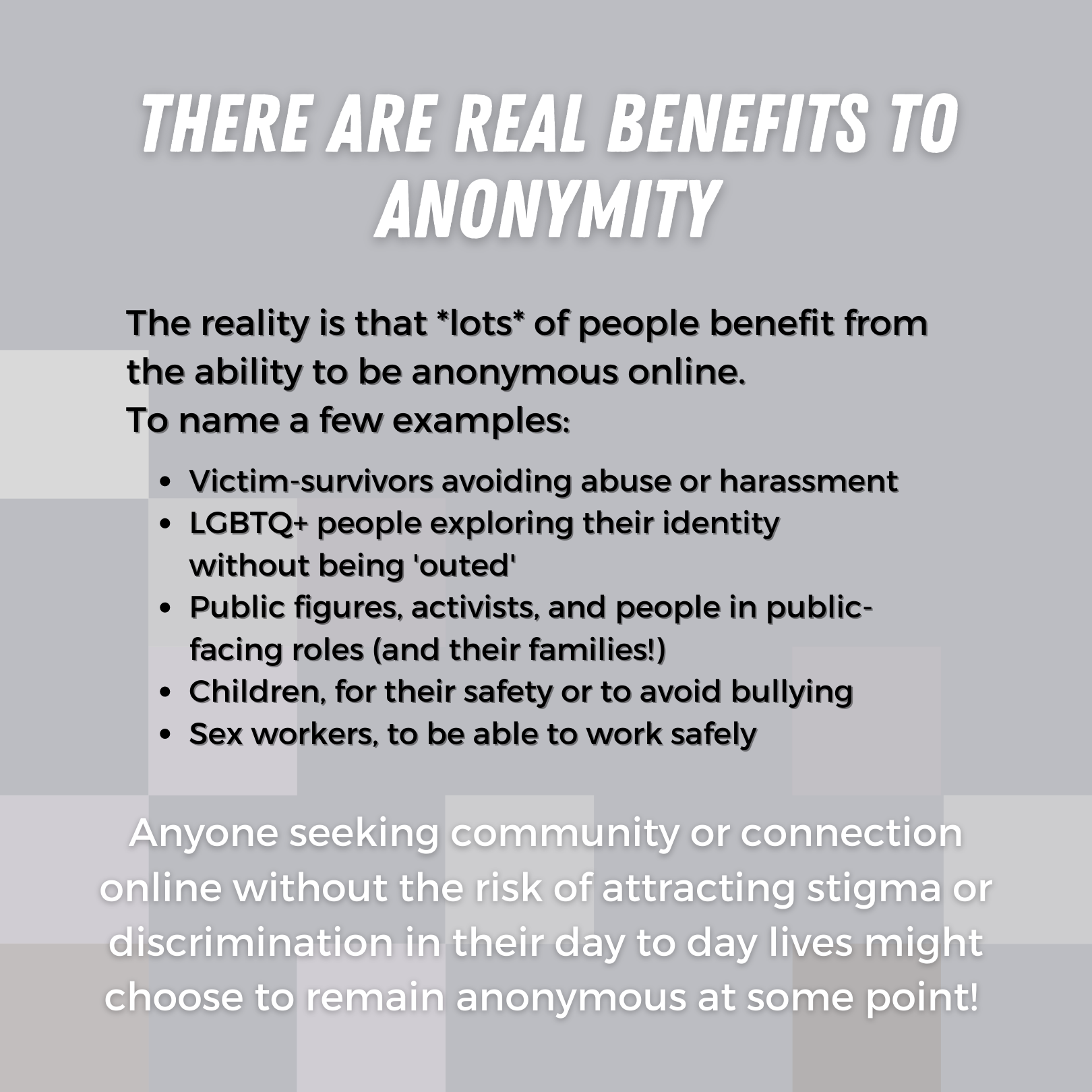 Four Benefits of Staying Anonymous Online