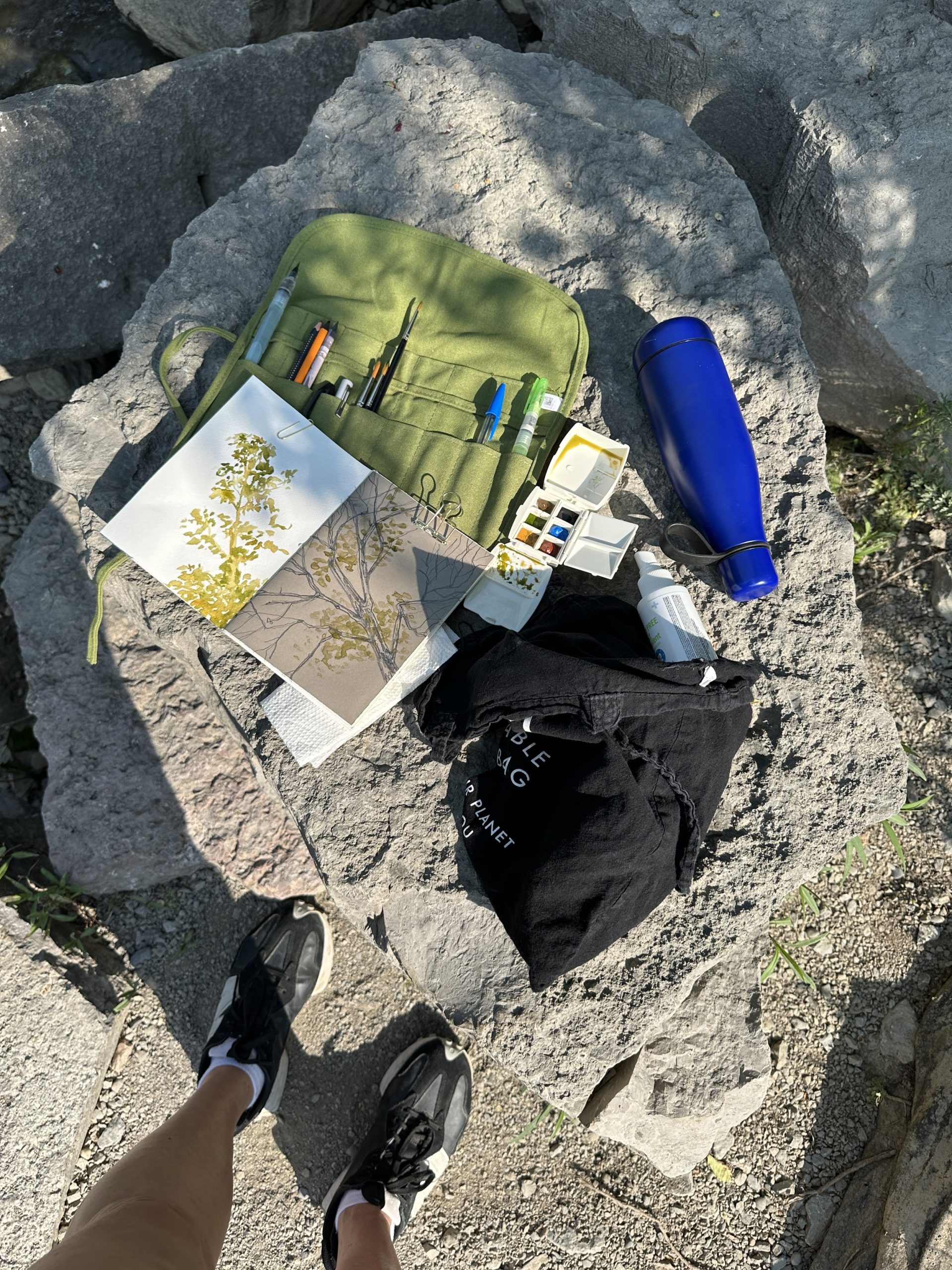 Packing Your Painting Gear for a Hiking Trip