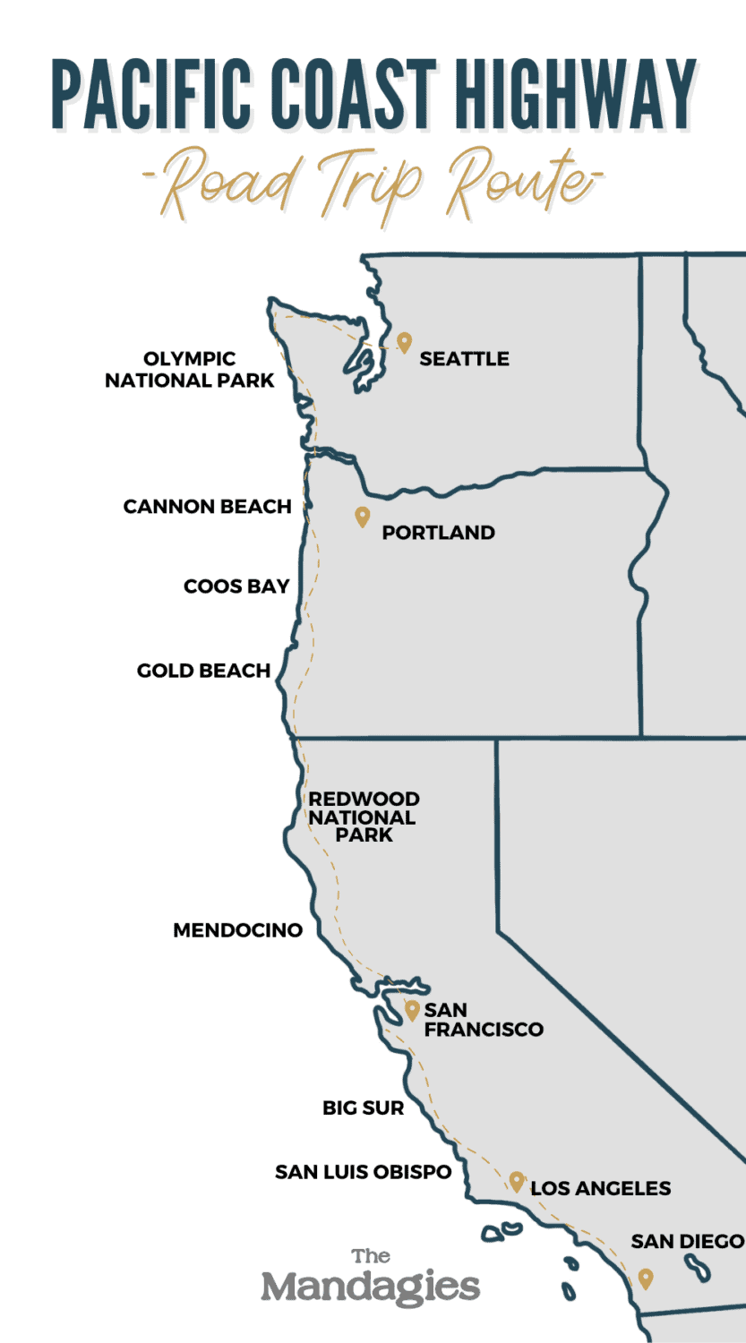 Seattle to Sequoia & Yosemite: An Epic California Road Trip Itinerary